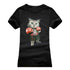 Bad Cat Printed T-shirt