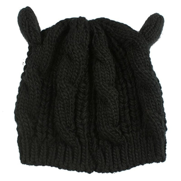 Adorable Cat Ear Knitted Beanies