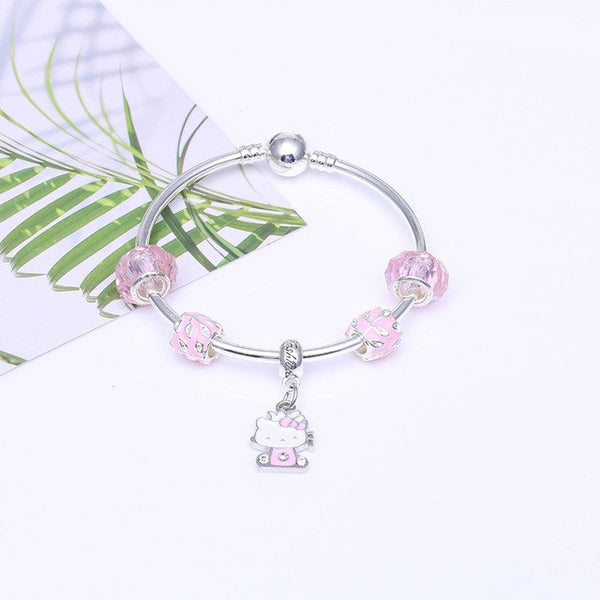 Pink Charm Hello Kitty Bracelet