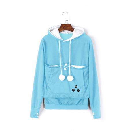 Cat Eared Pouch Sweatshirt