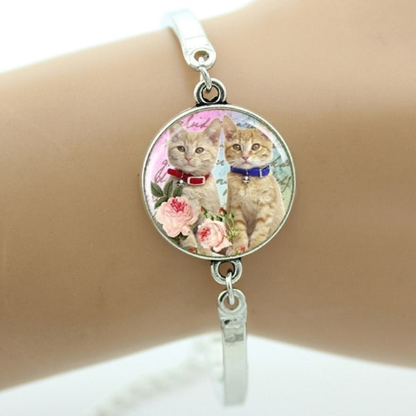 Iconic Printed Cat Bracelet