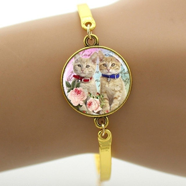 Iconic Printed Cat Bracelet