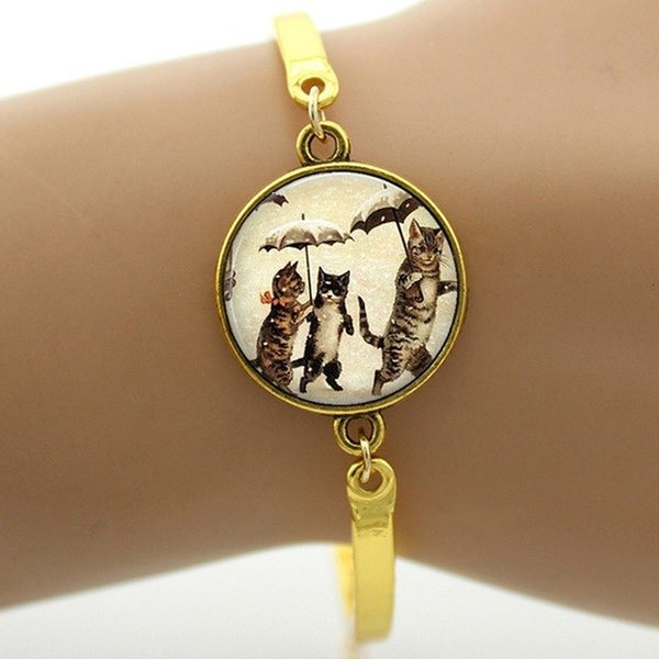 Iconic Printed Cat Bracelet