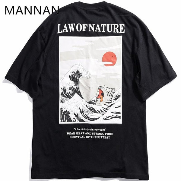 The Law Of Nature Printed T-shirt