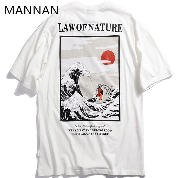 The Law Of Nature Printed T-shirt