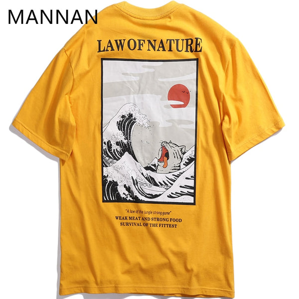 The Law Of Nature Printed T-shirt